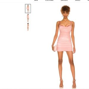 Pink Mesh Dress, More To Come, Size XS